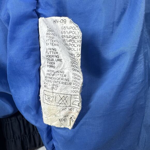 VTG 90s Campri Jacket Mens XL Puffer Action Ski Wear Snow Snowboard Bomber Coat - Picture 10 of 11